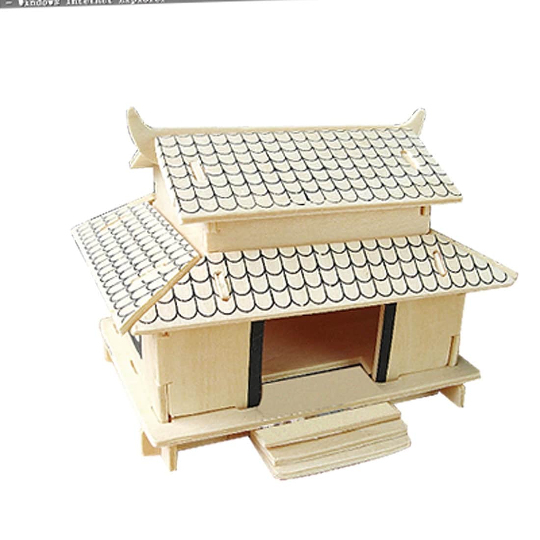 3d Nicejapanese House Model Toy Woodcraft Construction Kit Overstock 17623760