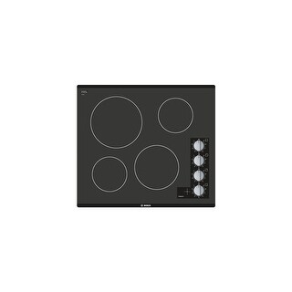 Shop Bosch Nem546 24 Wide Built In Electric Cooktop With 2 200w