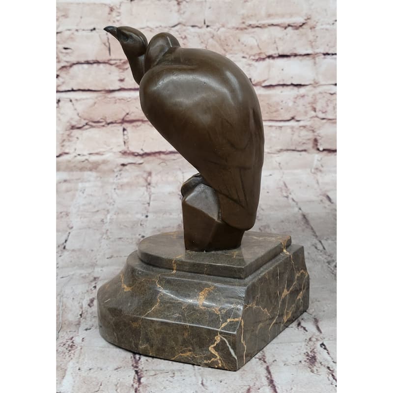 Hot Cast Bronze Abstract Modern Art Vulture Bird Sculpture Statue Figure