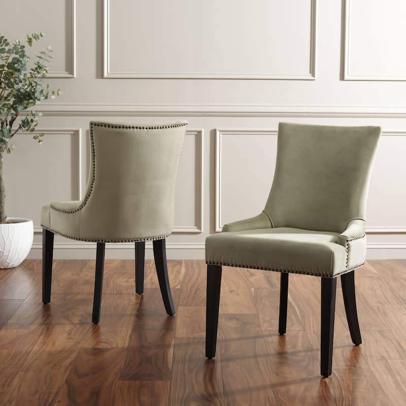 SAFAVIEH Lester Dining Chair (Set of 2) - 24"W x 25"D x 39"H