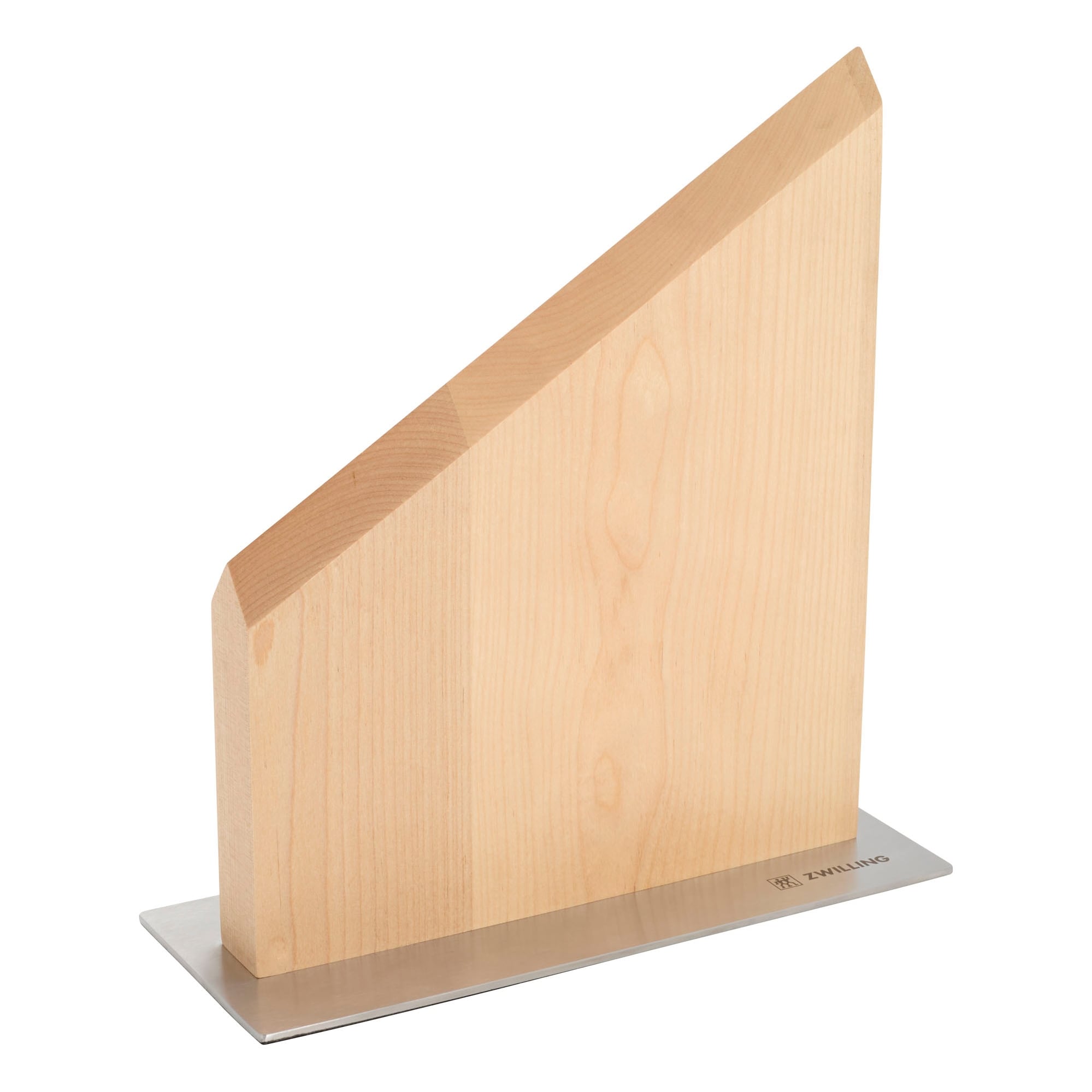 ZWILLING Magnetic Storage Block, Stainless Steel Base (no knives included) - Natural Light Brown