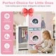 preview thumbnail 8 of 8, Gymax Wooden Kids Laundry Playset Pretend Toy Washing Machine w/