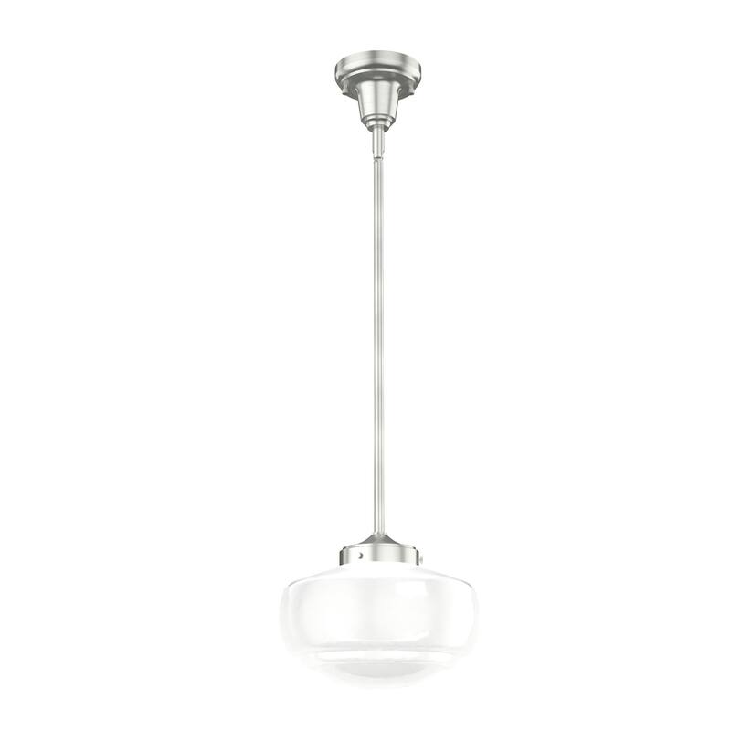 Hunter 10" Saddle Creek 1 Light Pendant or Semi-Flush Mount Ceiling Light - Kitchen Island, Dining Room, Entry