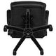 preview thumbnail 16 of 16, High Back LeatherSoft Executive Swivel Chair with Double Layered Headrest