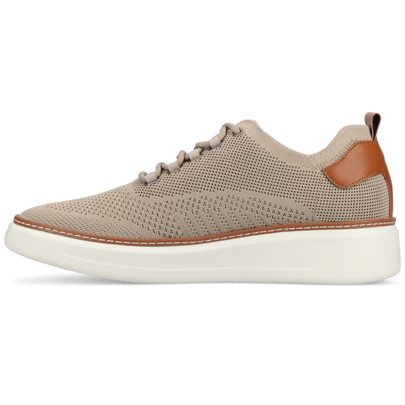 Vance Mens Norris Medium and Wide Width Lace-up Casual Knit Sneaker