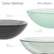 Cascade 16.5 Glass Vessel Sink with Faucet
