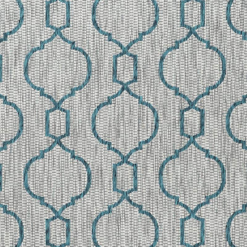Colonnade Transitional Geometric Indoor/Outdoor Area Rug
