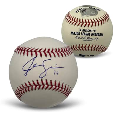 Jac Caglianone Autographed Kansas City Royals Signed MLB Baseball Fanatics Authentic COA With UV Display Case - 8' x 11'