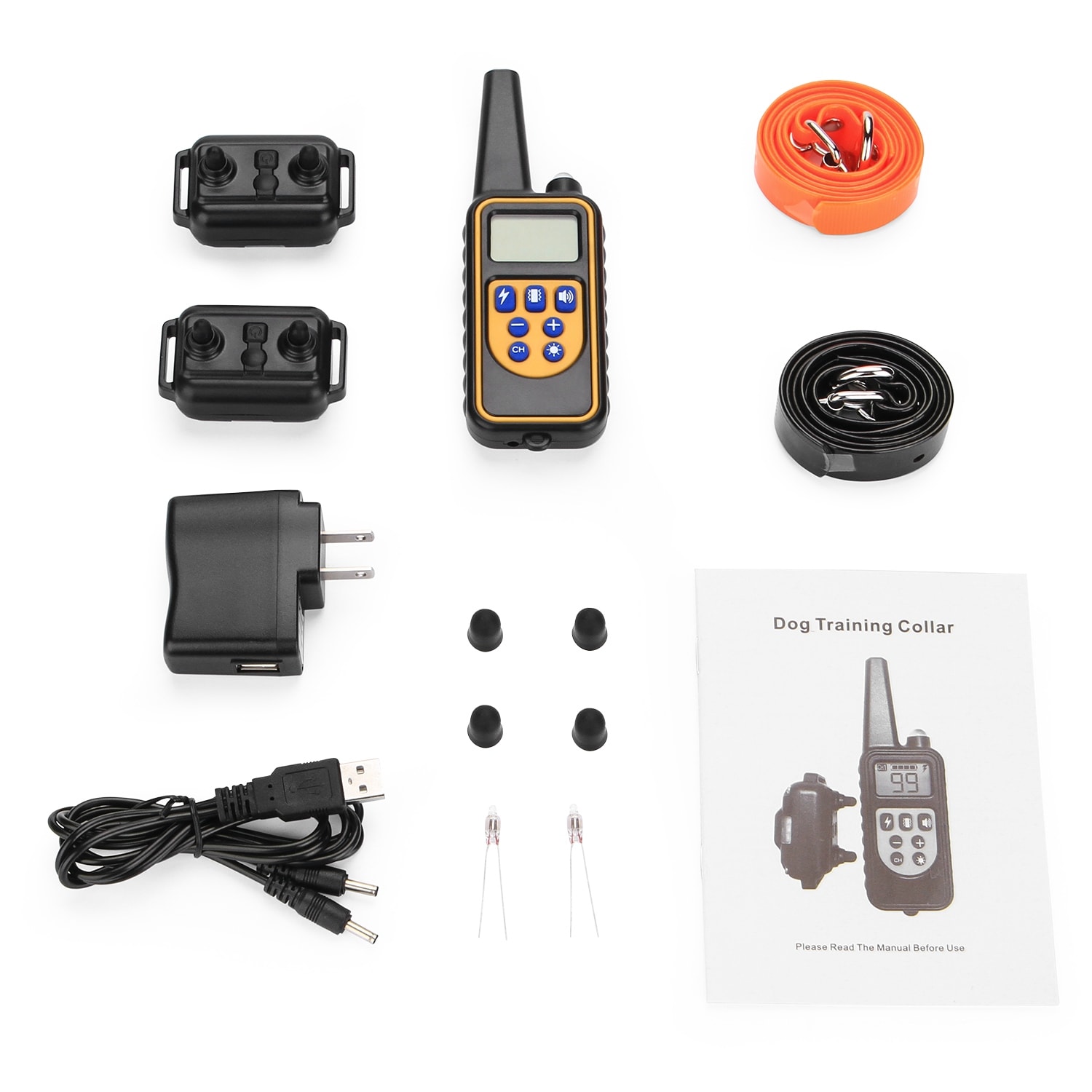 Ownpets Dog Shock Collar With Remote Waterproof Electric For Large 875 Yard Pet Training