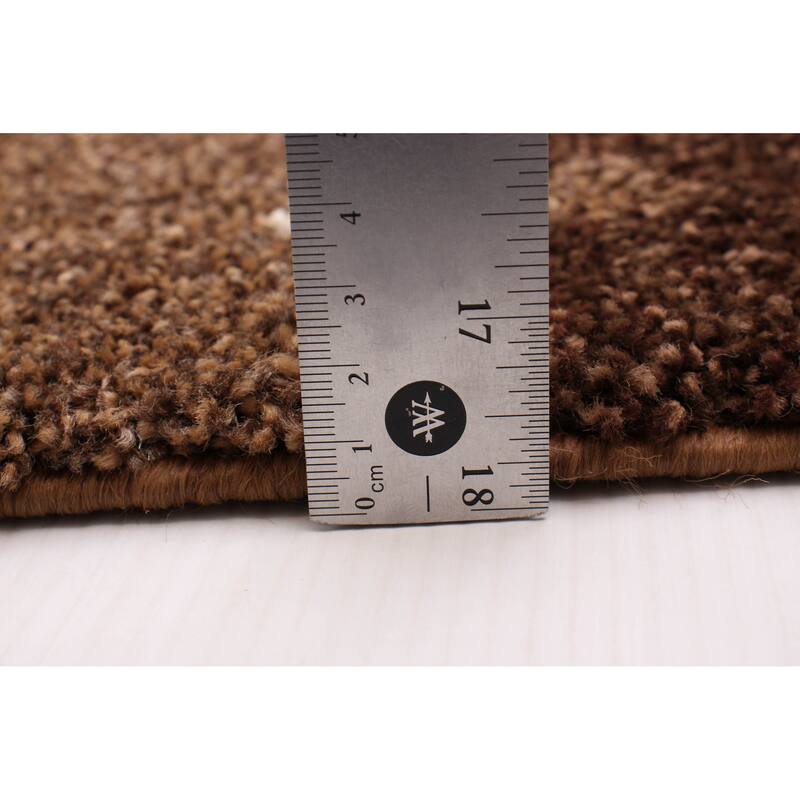 ECARPETGALLERY Machine Woven Lotus Mod Khaki Polypropylene Rug - 6'7 x 9'6