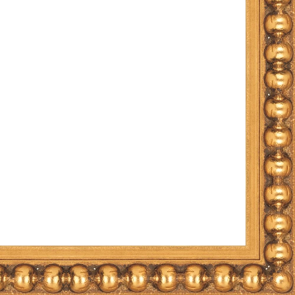 gold color frames