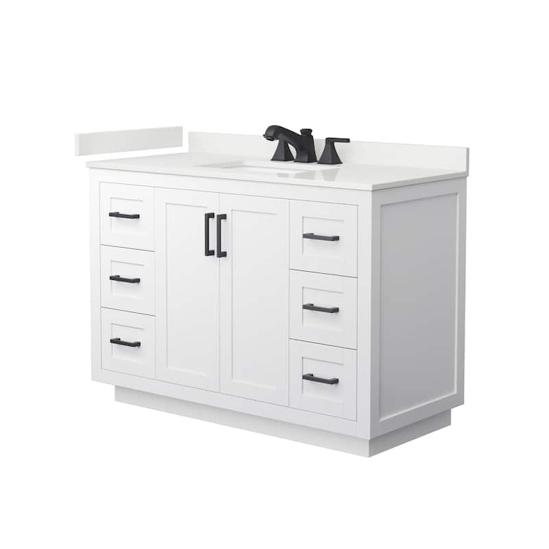 Wyndham Collection WCF292948S-QTZ-US3MXX Miranda 48" Free Standing