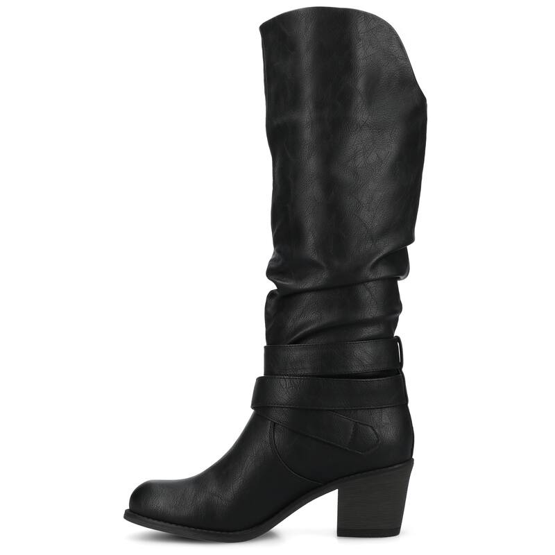 Journee Women's Late Medium and Wide Width Boots