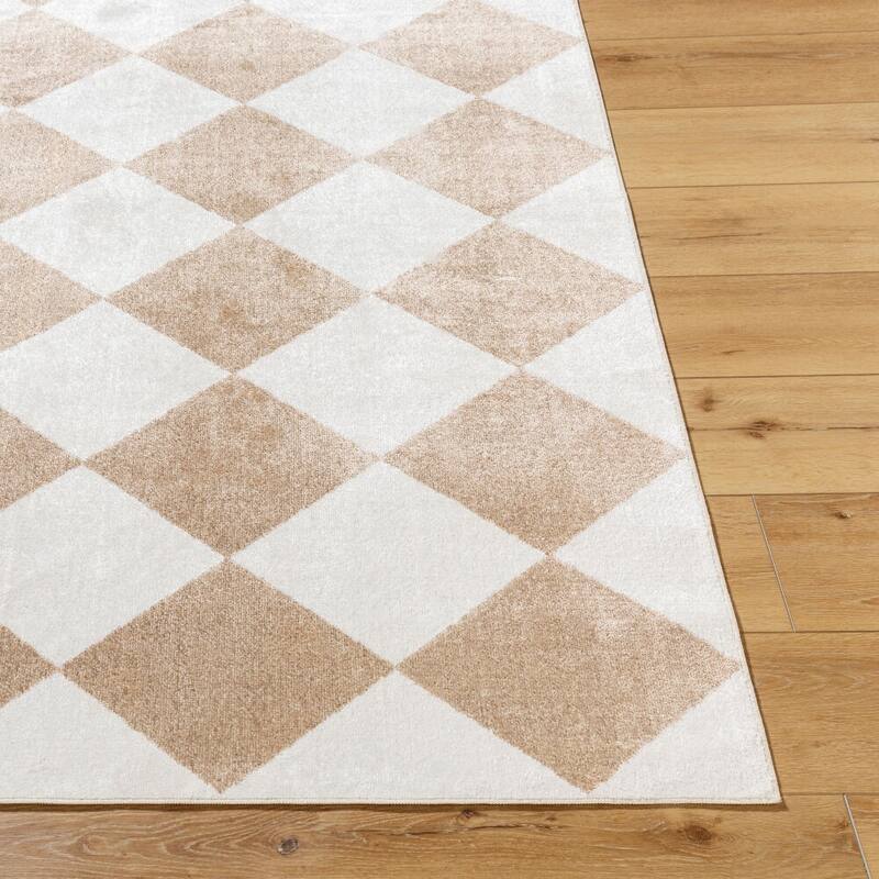 Livabliss Lillian Modern Washable Area Rug