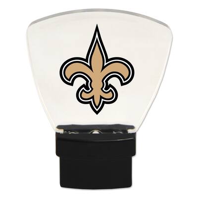 NFL LED Night Lights with Team Logo - New Orleans Saints