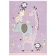 preview thumbnail 36 of 47, SAFAVIEH Carousel Kids Miharu Animal Rug 3'3" x 5'3" - Purple