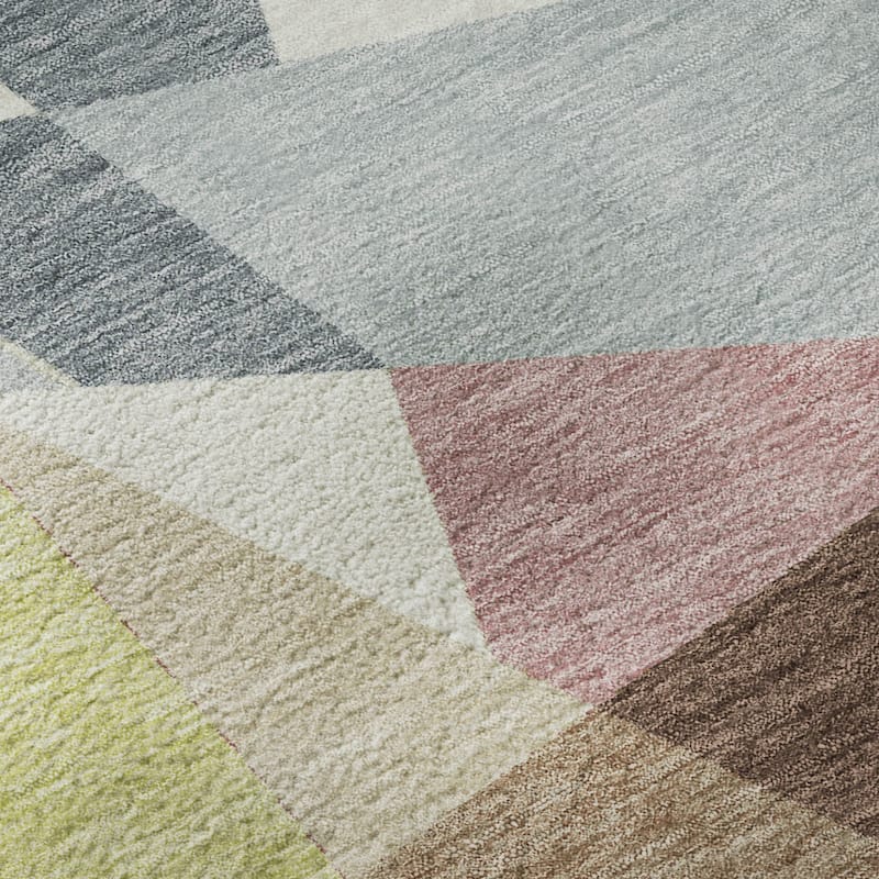 Premium Washable Super Soft Abstract Mosaic Mayfield Rug