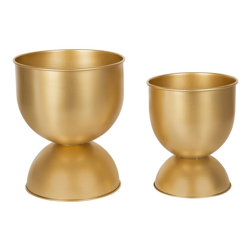 Kate and Laurel Volz Tabletop Planter Set - 2 Piece