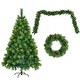 preview thumbnail 6 of 9, 6FT Grass Green Christmas Tree
