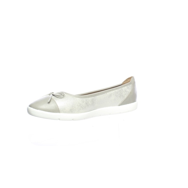 lifestride white flats