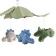 preview thumbnail 4 of 5, Lambs & Ivy Dino-Might Multicolor Dinosaur Musical Baby Crib Mobile Soother Toy