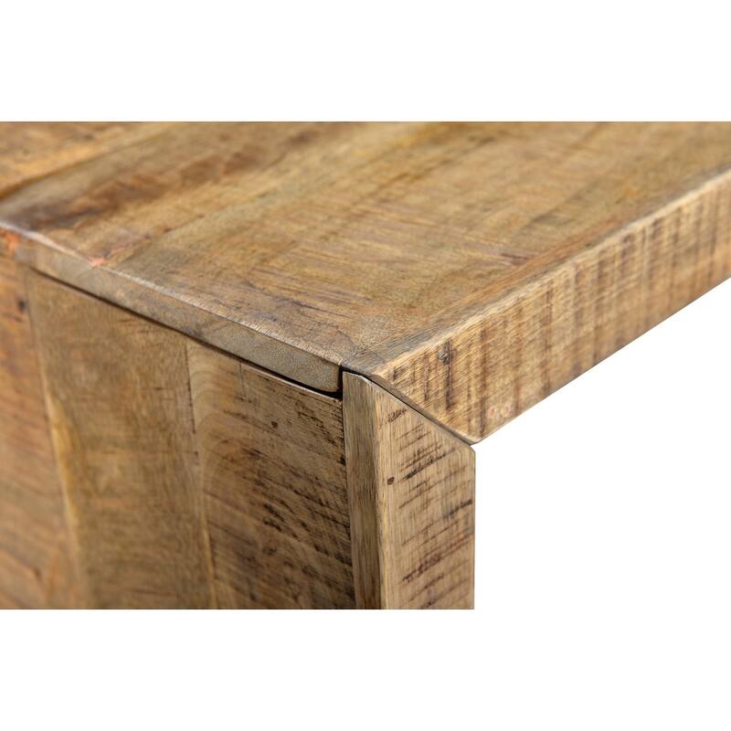 Handmade Timbergirl Solid Mango Wood Bench (India) - 60"