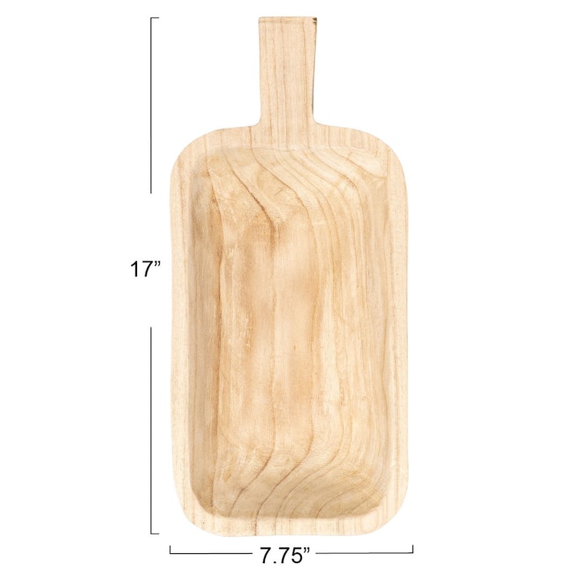 Paulownia Wood Tray