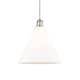 Option Matte White / Polished Nickel