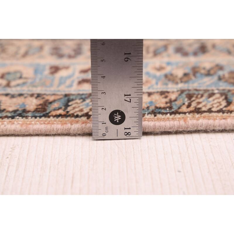 ECARPETGALLERY Hand-knotted Antalya Vintage Blush Wool Rug - 6'7 x 9'3