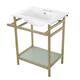 Option White / Brushed Brass