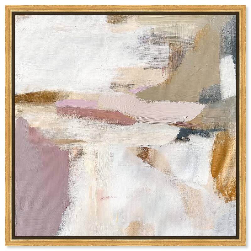 Bailante III Canvas by Art Remedy - Gold - 20" x 20"