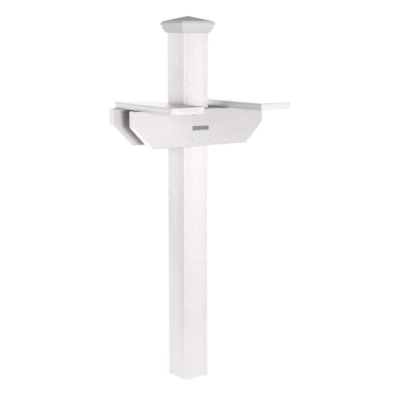HIGHWOOD Hazelton Double-Sided Mailbox Post