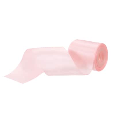 2" 5 Yard Double Faced Solid Satin Ribbon Polyester Fabric