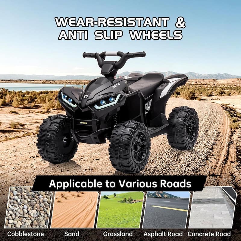 ATV Ride on Toy 12V 4 Power Wheels for Kids
