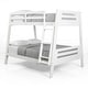 preview thumbnail 22 of 24, Furniture of America Elbrook Modern Solid Wood Twin over Full Bunk Bed