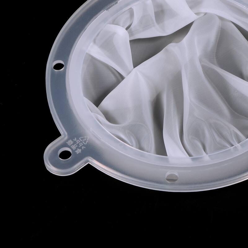 2Pcs 5.4" O.D. 300 Mesh Food Filter Strainer Fine Mesh Filters Strainers White