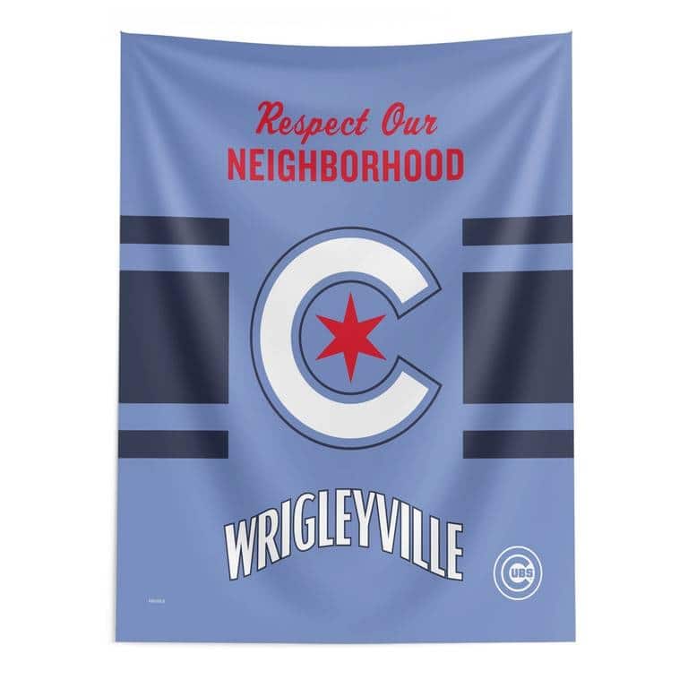 MLB City Connect Printed Wall Hanging - 50" x 60" - Chicago Cubs