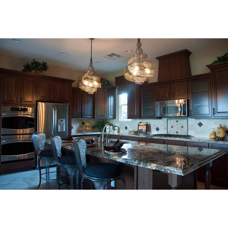 Varaluz Flow 3-Light Twist Pendant