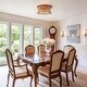 preview thumbnail 3 of 21, 4/5-Light Glam Distressed Copper Crystal Flush Mount Ceiling Light