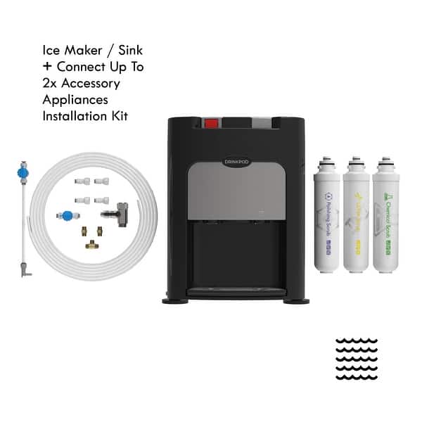 Elite 5 Series Countertop Bottleless Water Cooler with 3 Water Filters and Install Kit Elite 5 Series Countertop Bottleless Water Cooler with 3 Water Filters and Install Kit