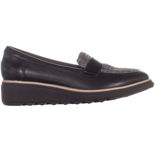 Clarks sharon gracie platform loafers on sale