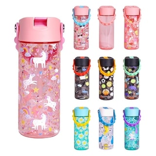 Elemental 530ml Splash Pop Fidget Bottle - Pink Unicorn