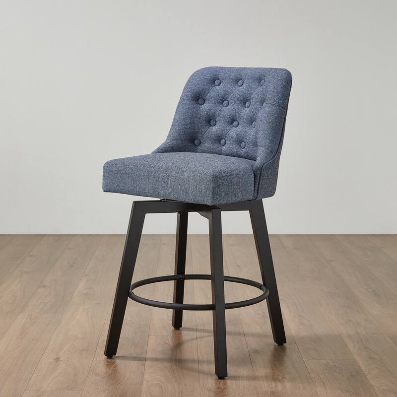 Chris 26 inch Swivel Counter Height Bar Stool Set