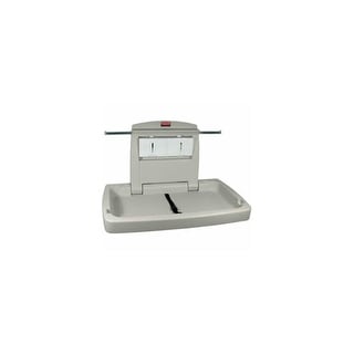 Rubbermaid Horizontal Baby Changing Station - FG781888LPLAT - 1 Each