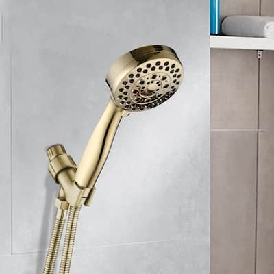 High Pressure Handheld Shower Head with Massage and Mist Spray - 59"