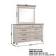 preview thumbnail 16 of 17, Roundhill Furniture Walcott 6-Piece Bedroom Set with Touch LED Lighting