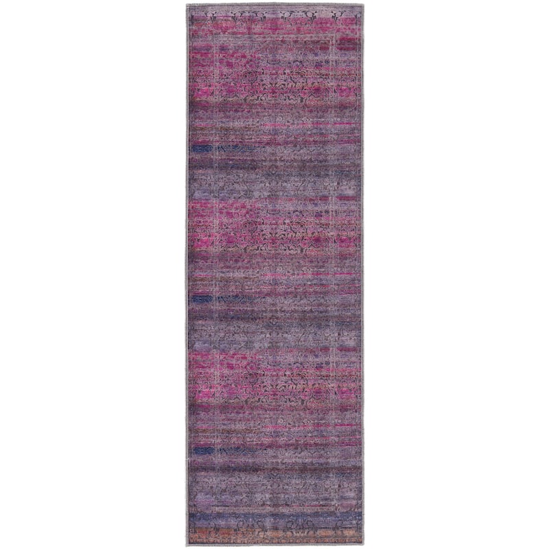 Welch Oriental Pink/Purple Area Rug