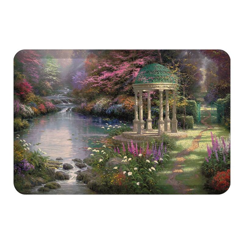 Thomas Kinkade The Garden of Prayer AntiFatigue Kitchen Mat On Sale