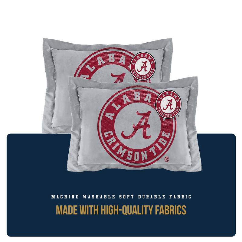 NCAA Alabama Crimson Tide Officially Licenced Comforter & Sham set