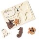 preview thumbnail 3 of 3, Wee Gallery Wooden Tray Puzzle - Ocean Animals